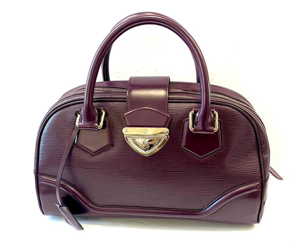 LOUIS VUITTON EPI LEATHER MONTAIGNE GM BOWLING BAG
