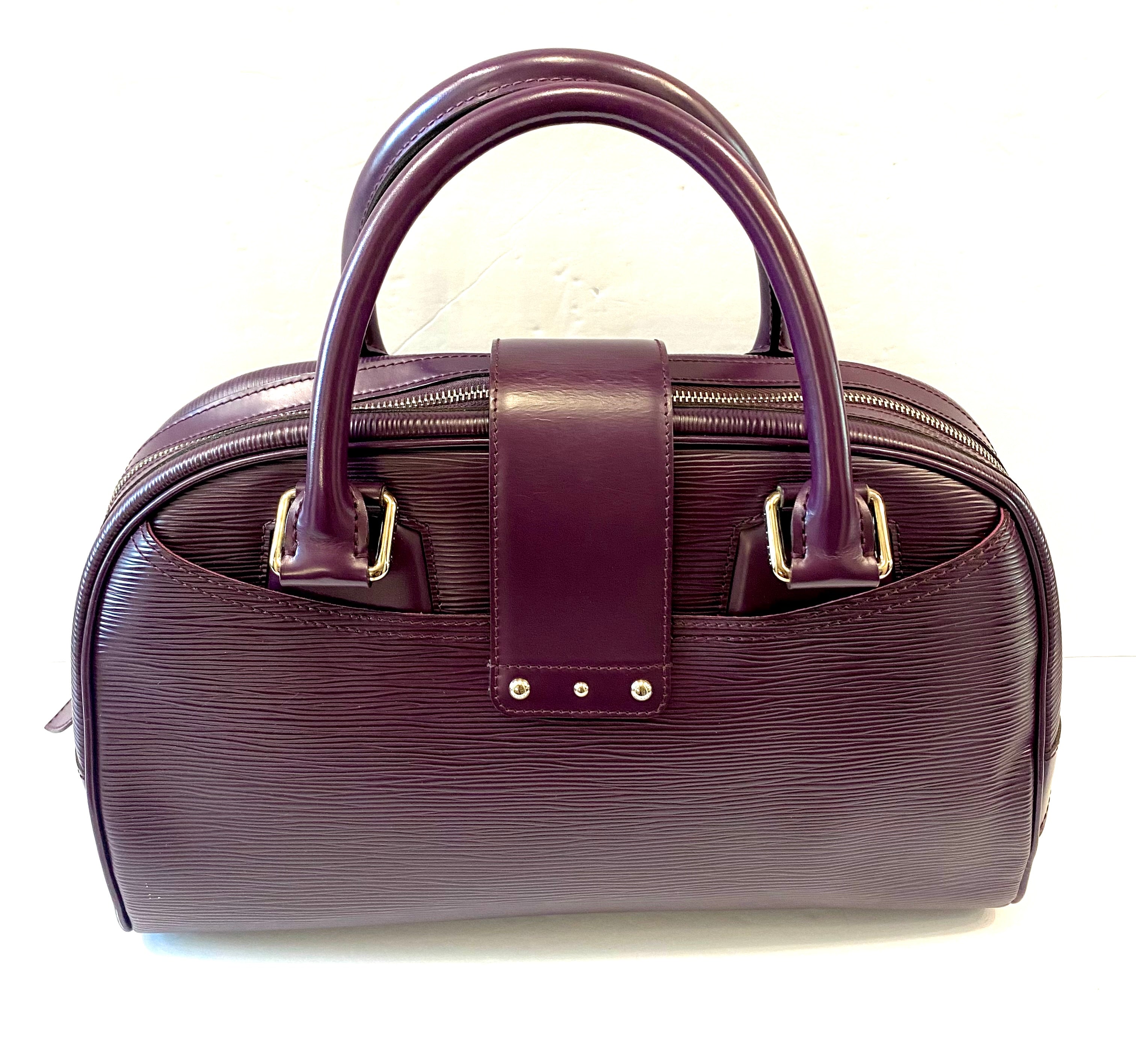LOUIS VUITTON EPI LEATHER MONTAIGNE GM BOWLING BAG