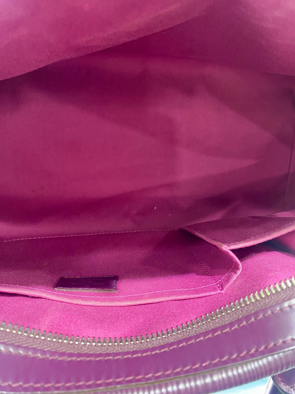 LOUIS VUITTON EPI LEATHER MONTAIGNE GM BOWLING BAG