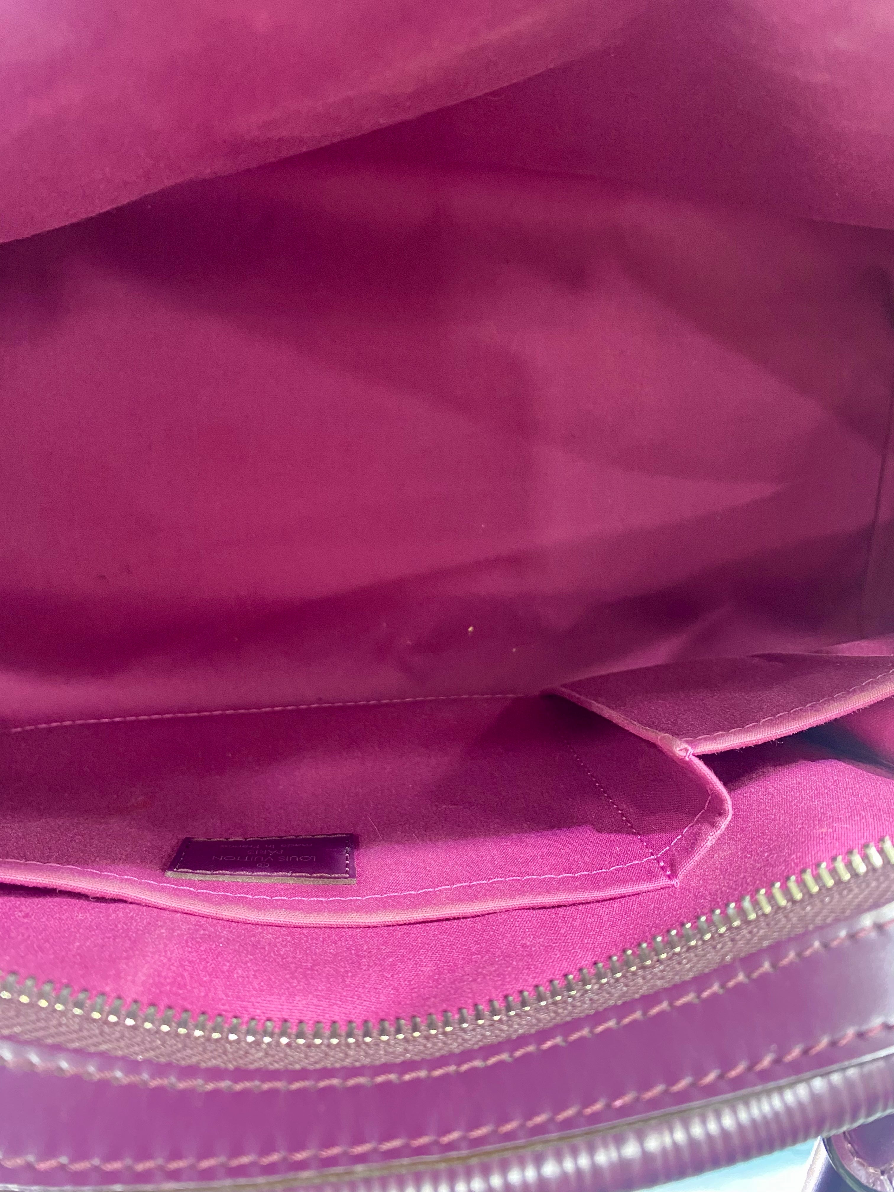 LOUIS VUITTON EPI LEATHER MONTAIGNE GM BOWLING BAG