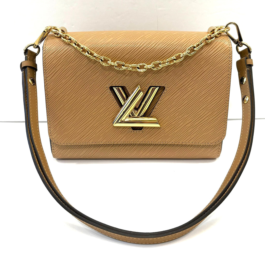 LOUIS VUITTON EPI LEATHER TWIST MM SHOULDER BAG