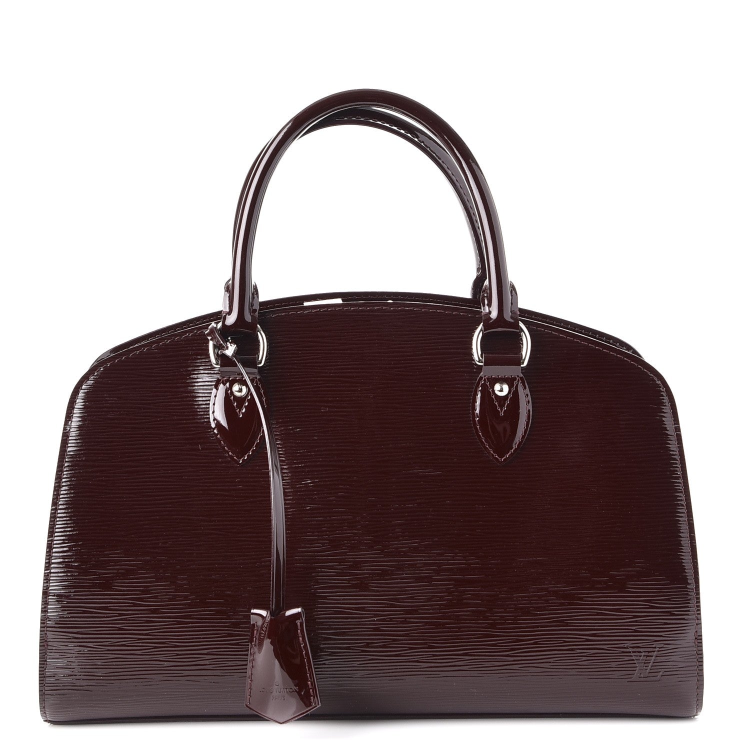 LOUIS VUITTON ELECTRIC PONT NEUF PM EPI LEATHER SATCHEL BAG