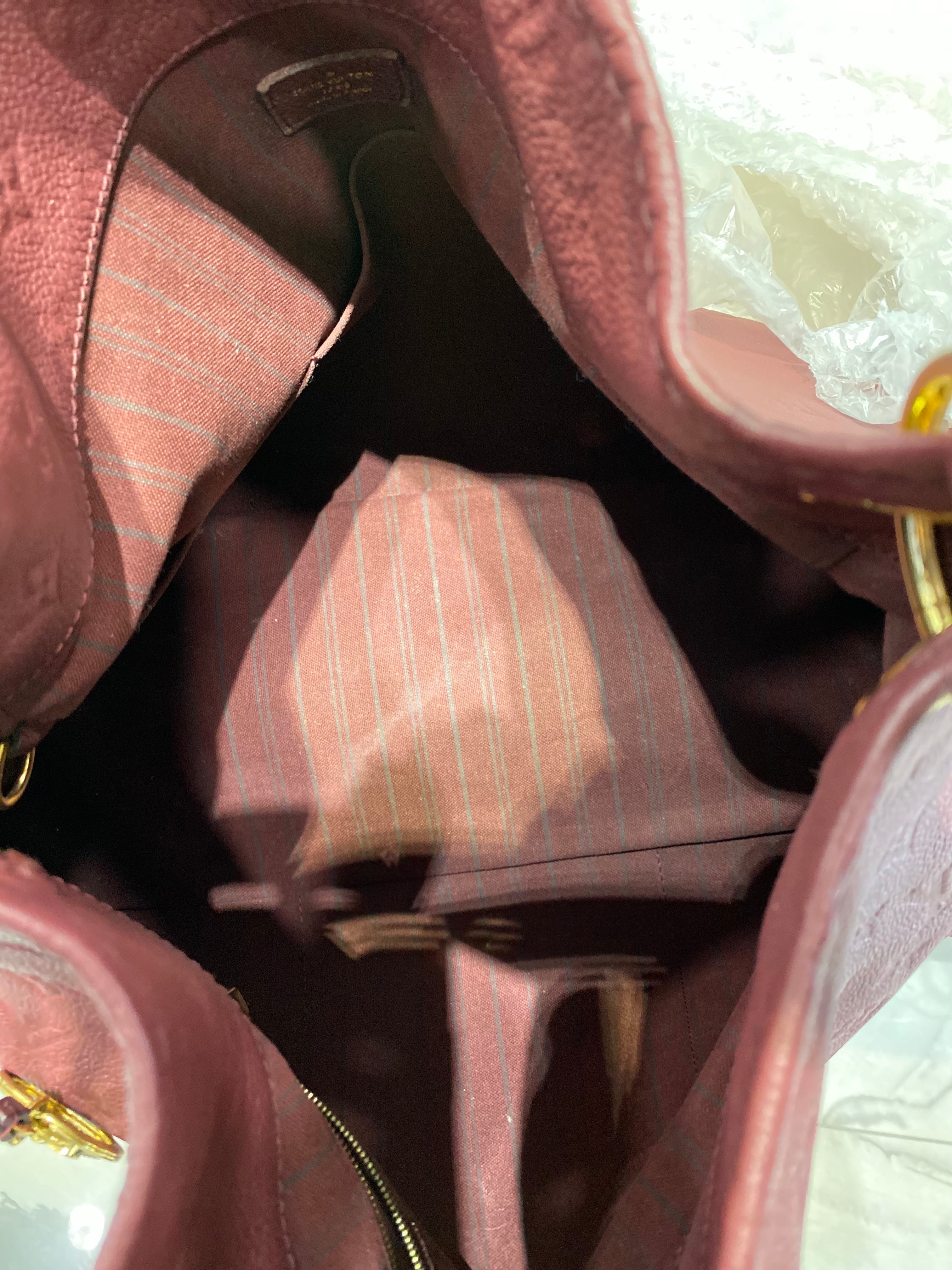 LOUIS VUITTON MONOGRAM EMPREINTE LEATHER ARTSY MM BAG
