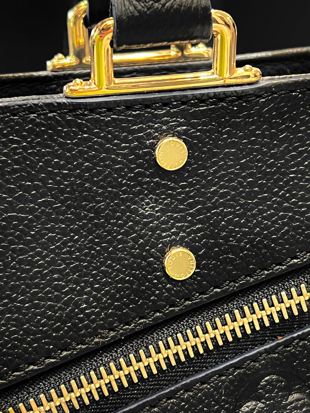LOUIS VUITTON EMPREINTE LEATHER MONOGRAM SULLY PM BAG