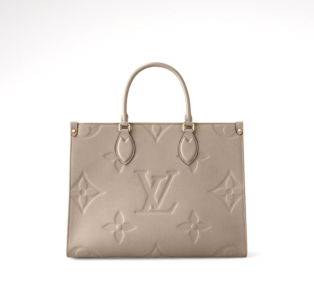 LV EMPREINTE LEATHER GIANT MONOGRAM ONTHEGO MM TOTE BAG