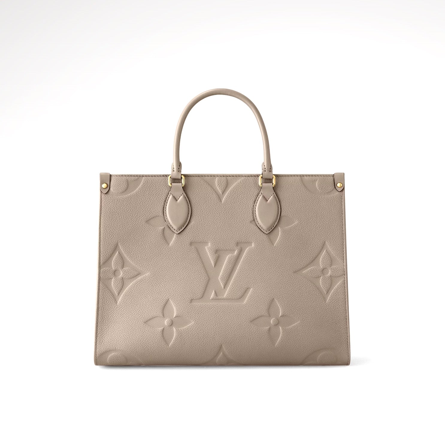 LV EMPREINTE LEATHER GIANT MONOGRAM ONTHEGO MM TOTE BAG