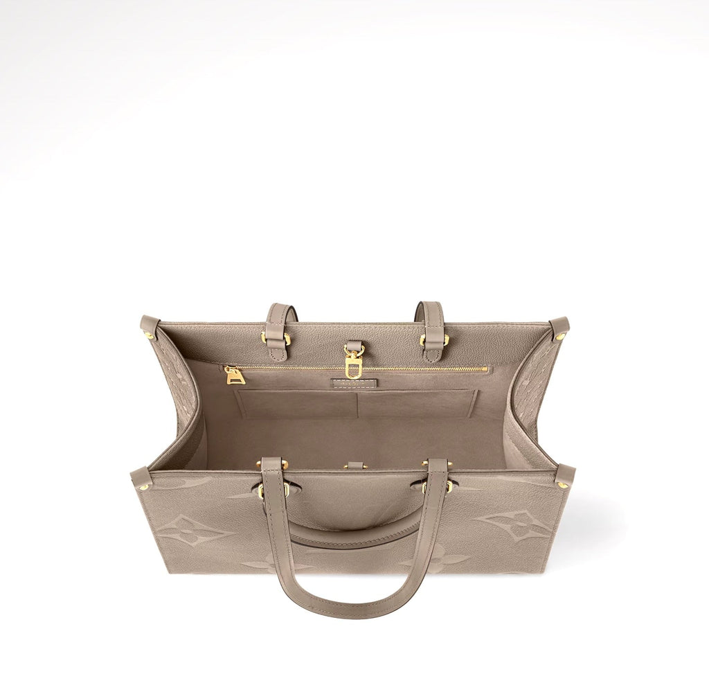 LV EMPREINTE LEATHER GIANT MONOGRAM ONTHEGO MM TOTE BAG