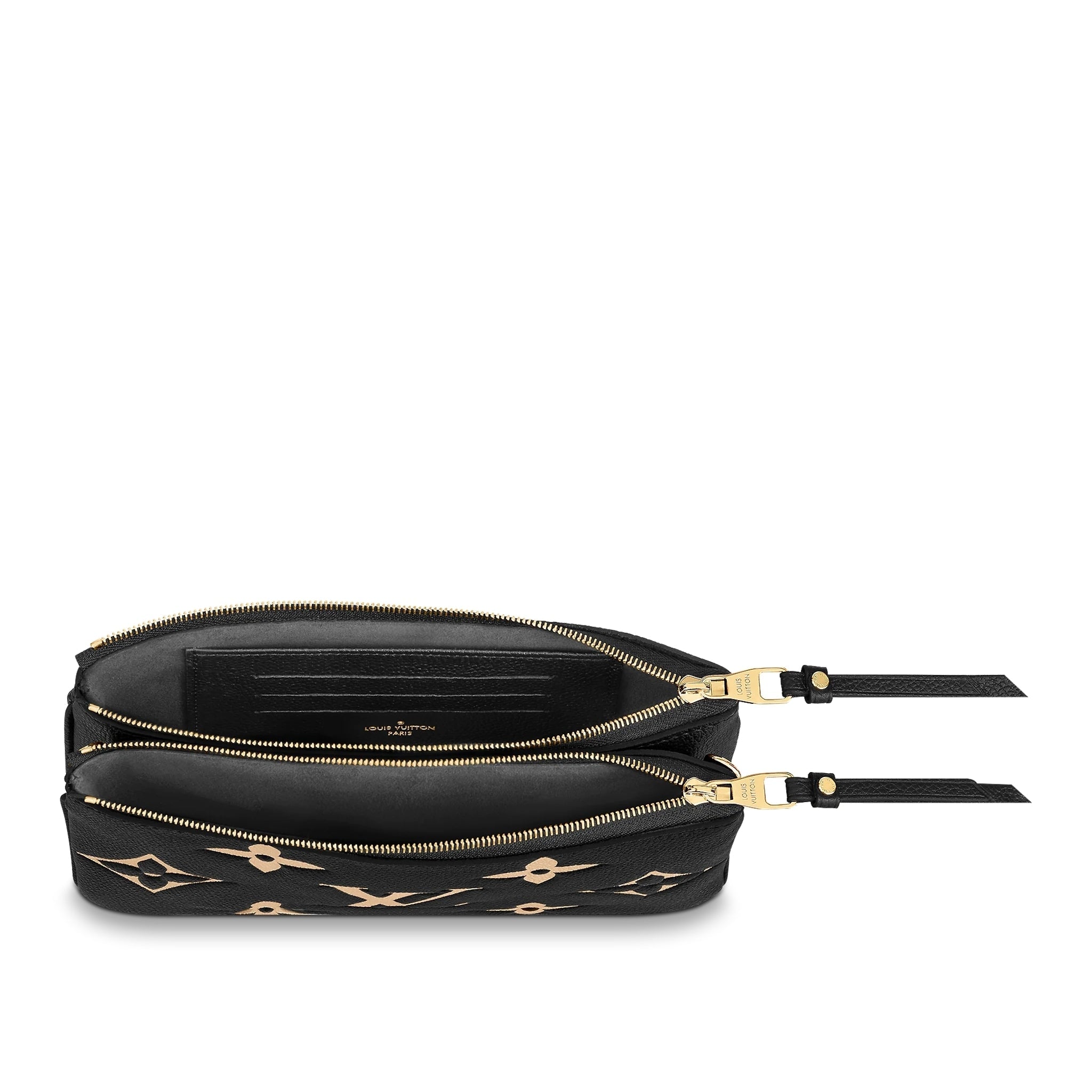LOUIS VUITTON EMPREINTE GIANT MONOGRAM DOUBLE ZIP POCHETTE