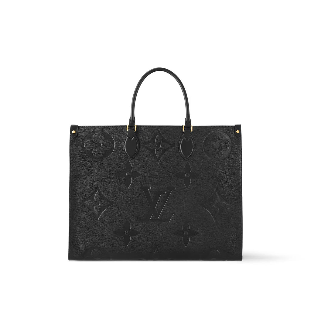 LOUIS VUITTON GIANT MONOGRAM EMPREINTE LEATHER ONTHEGO TOTE BAG