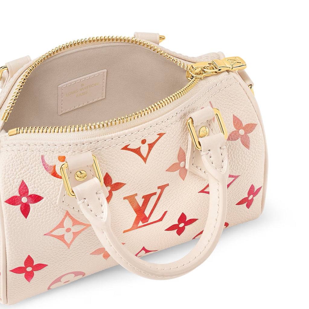 LOUIS VUITTON EMPREINTE LEATHER MONOGRAM NANO SPEEDY BAG