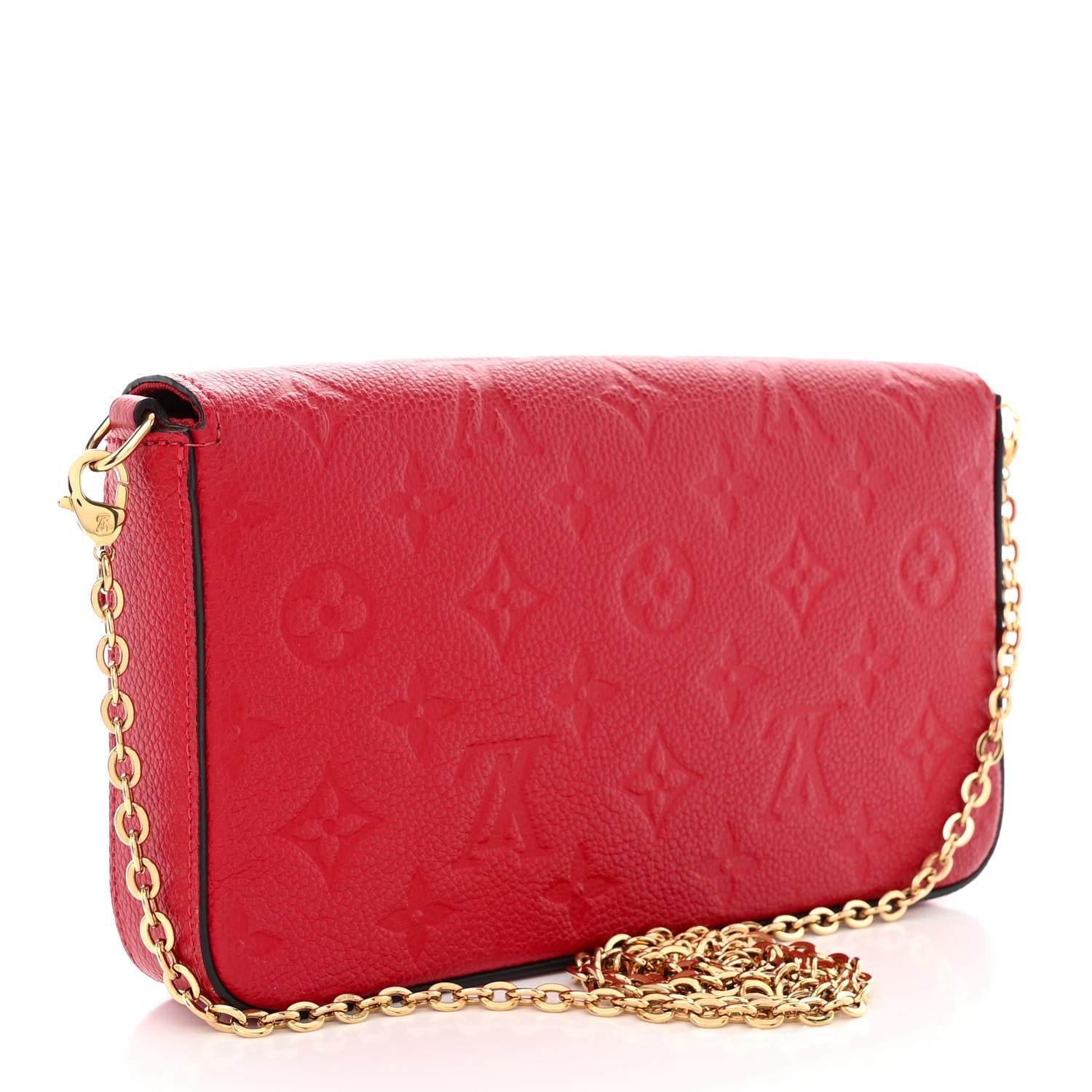 LOUIS VUITTON EMPREINTE LEATHER POCHETTE FELICIE CROSSBODY