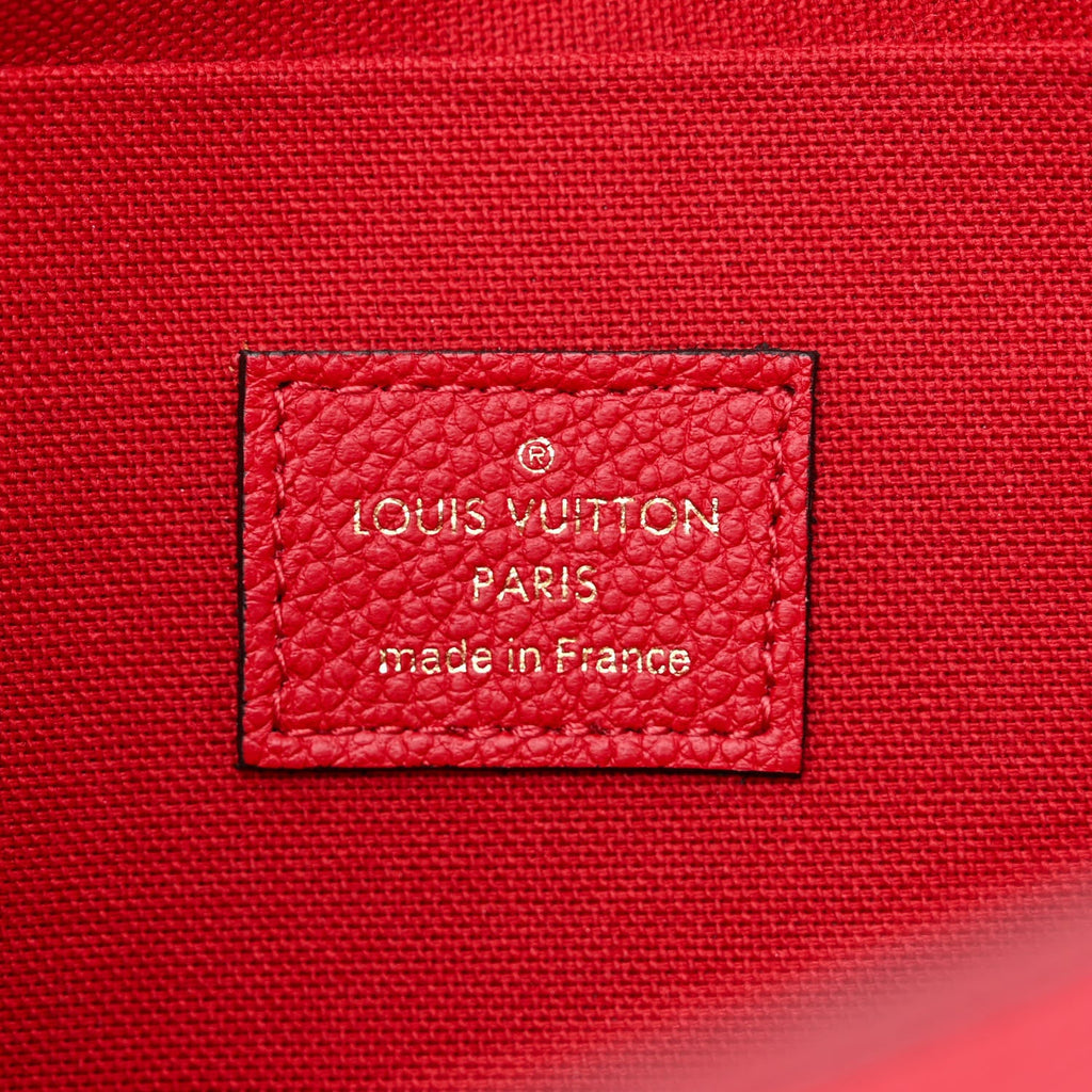 LOUIS VUITTON EMPREINTE LEATHER POCHETTE FELICIE CROSSBODY