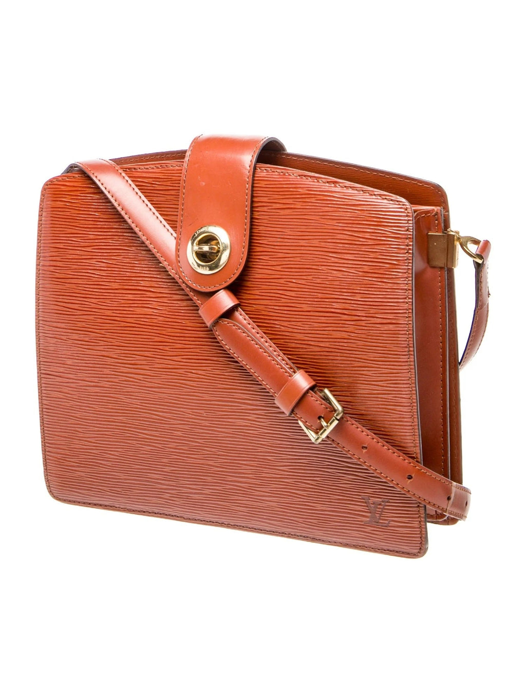 LOUIS VUITTON EPI LEATHER CAPUCHIN SHOULDER BAG – KENYA BROWN
