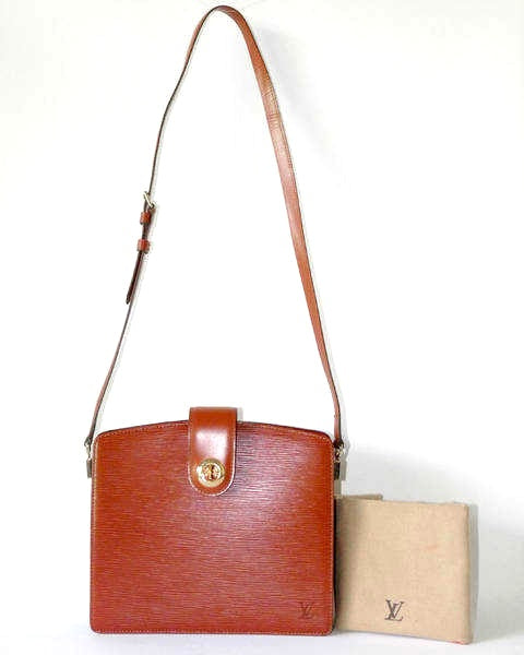 LOUIS VUITTON EPI LEATHER CAPUCHIN SHOULDER BAG – KENYA BROWN