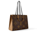 LOUIS VUITTON GIANT REVERSE MONOGRAM "ON THE GO" TOTE BAG GM