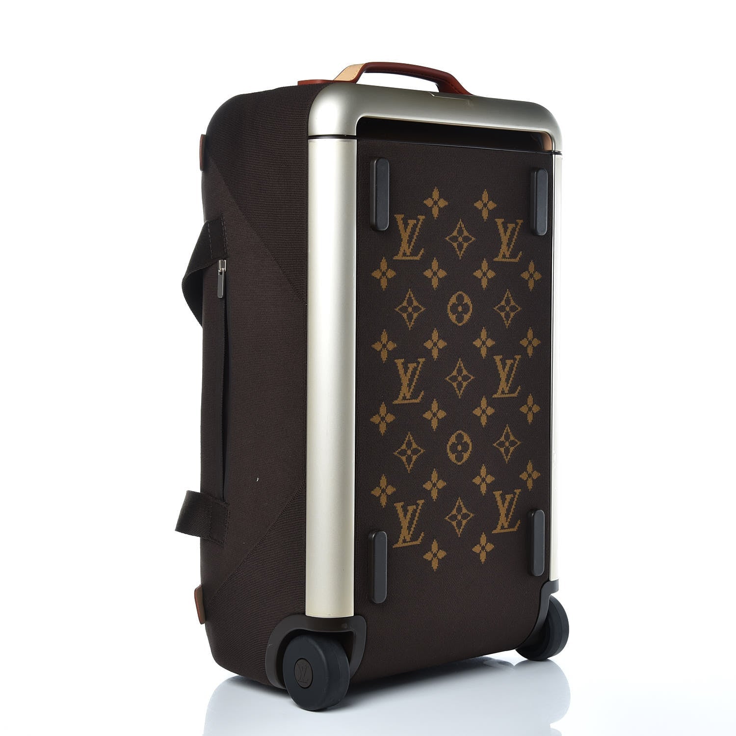 LOUIS VUITTON MONOGRAM JACQUARD KNIT HORIZON SOFT DUFFLE 55 BAG