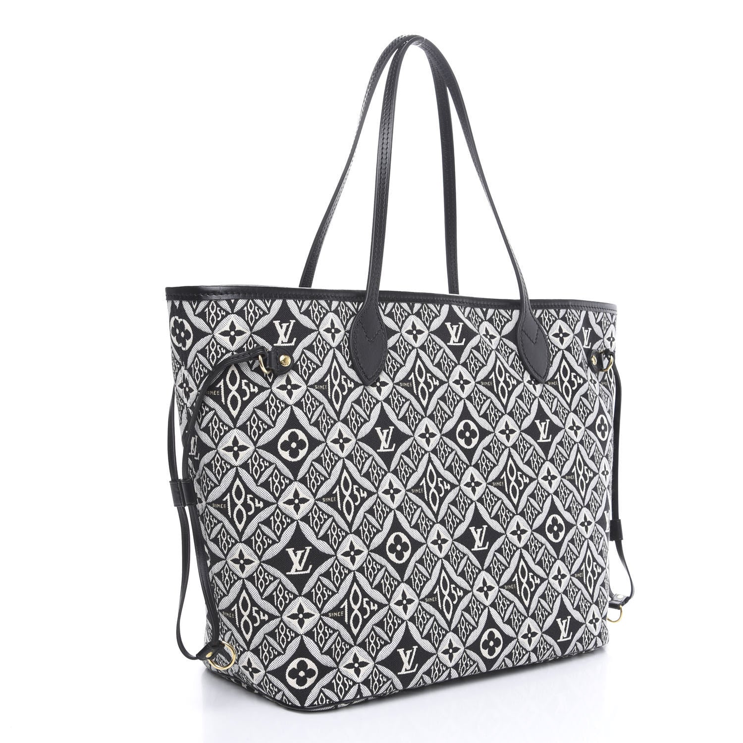 LOUIS VUITTON SINCE 1854 JACQUARD NEVERFULL MM TOTE BAG