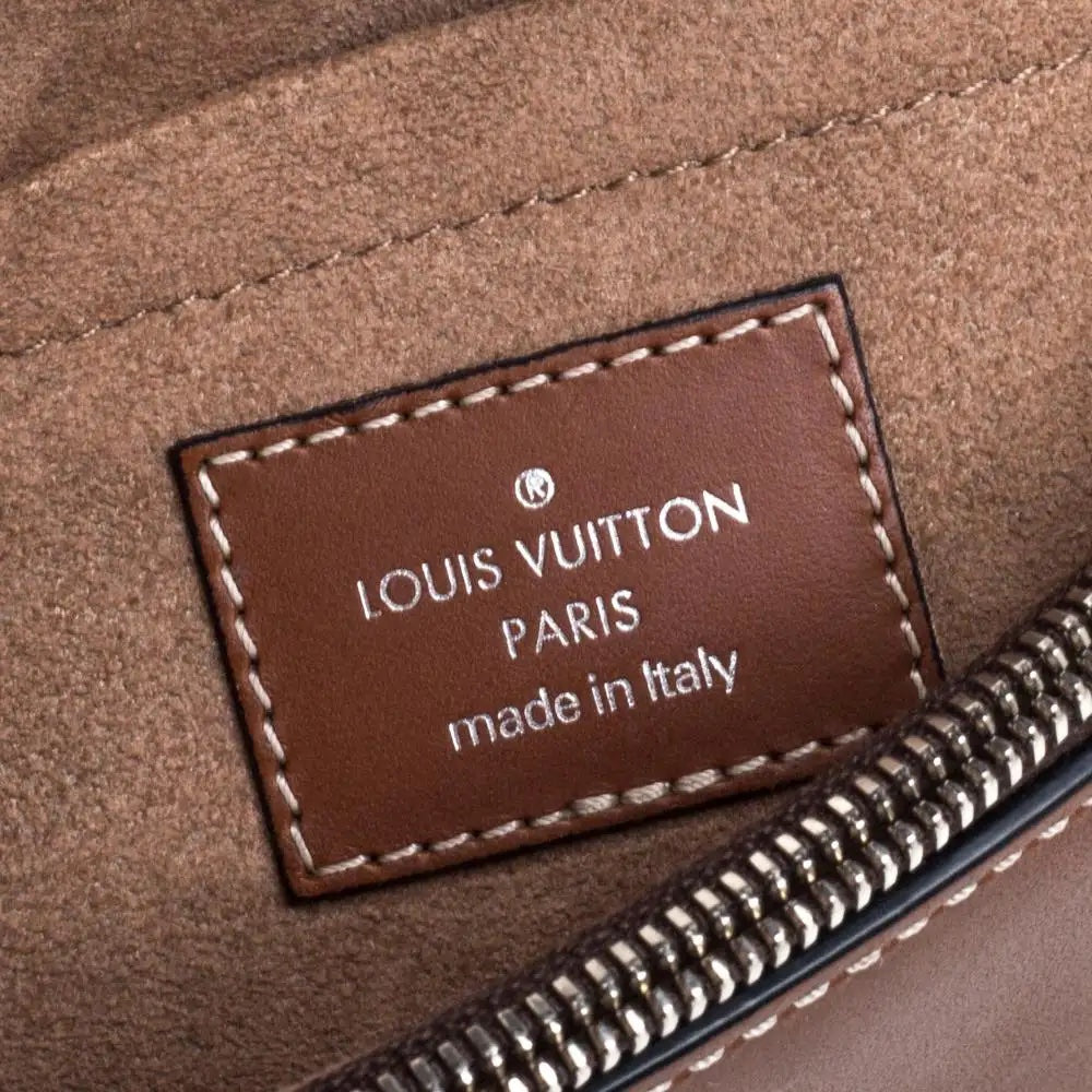 LOUIS VUITTON LEATHER CHAIN IT PM BAG