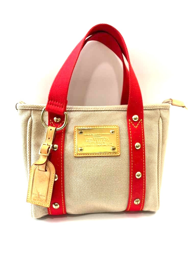 LOUIS VUITTON LIMITED EDITION ANTIGUA CABAS PM HANDBAG