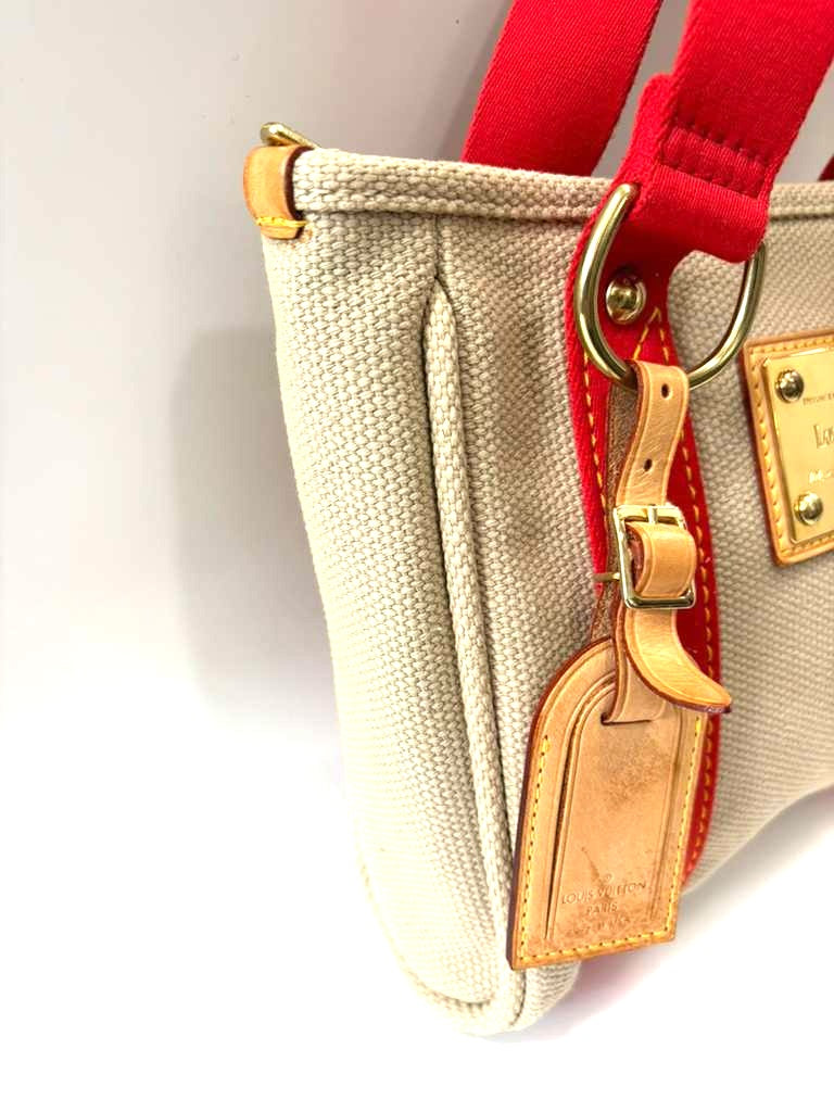 LOUIS VUITTON LIMITED EDITION ANTIGUA CABAS PM HANDBAG