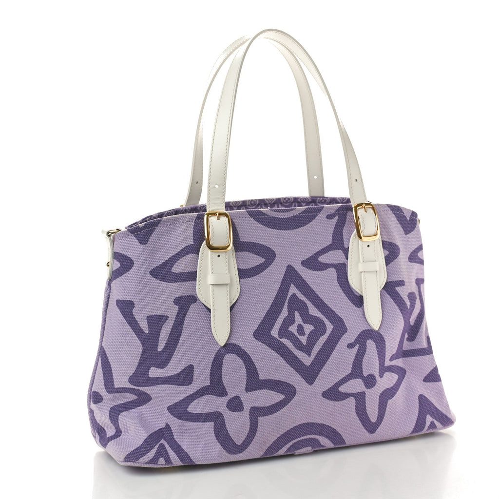 LOUIS VUITTON LIMITED EDITION TAHITIENNE CABAS GM TOTE BAG