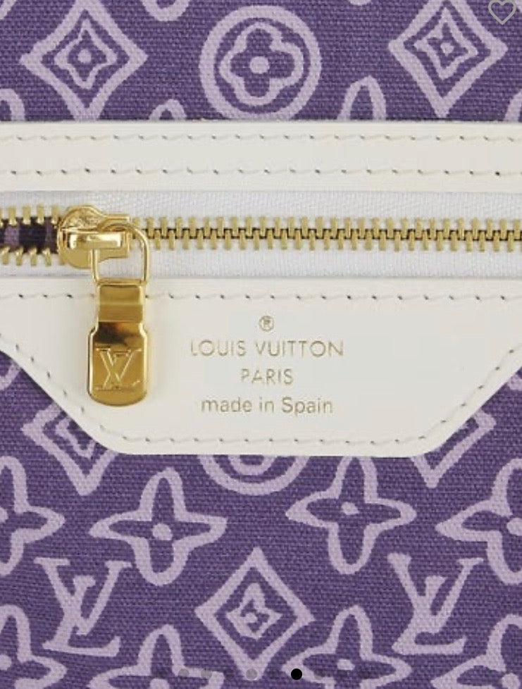 LOUIS VUITTON LIMITED EDITION TAHITIENNE CABAS GM TOTE BAG