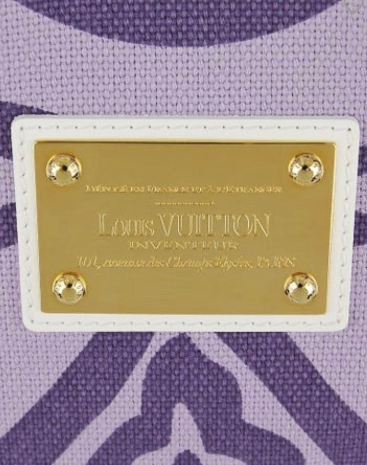 LOUIS VUITTON LIMITED EDITION TAHITIENNE CABAS GM TOTE BAG