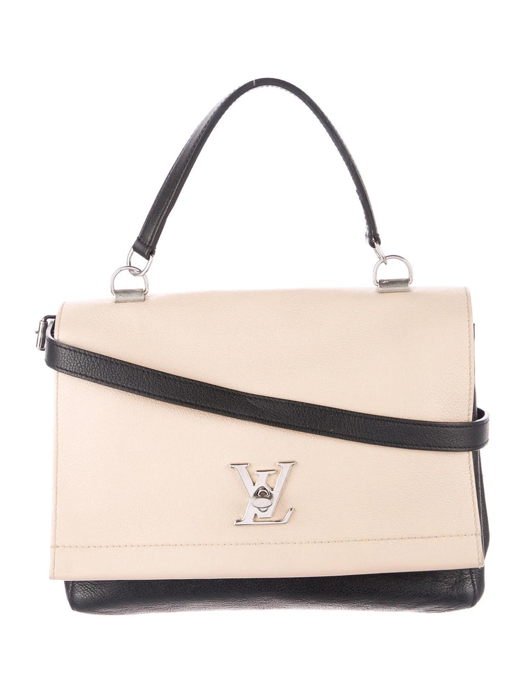 LOUIS VUITTON LOCKME LEATHER HANDBAG