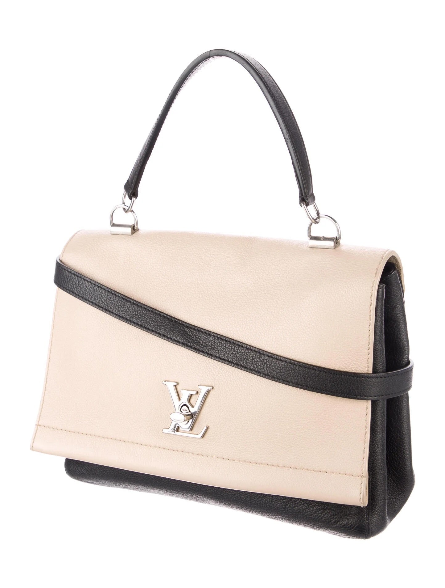 LOUIS VUITTON LOCKME LEATHER HANDBAG