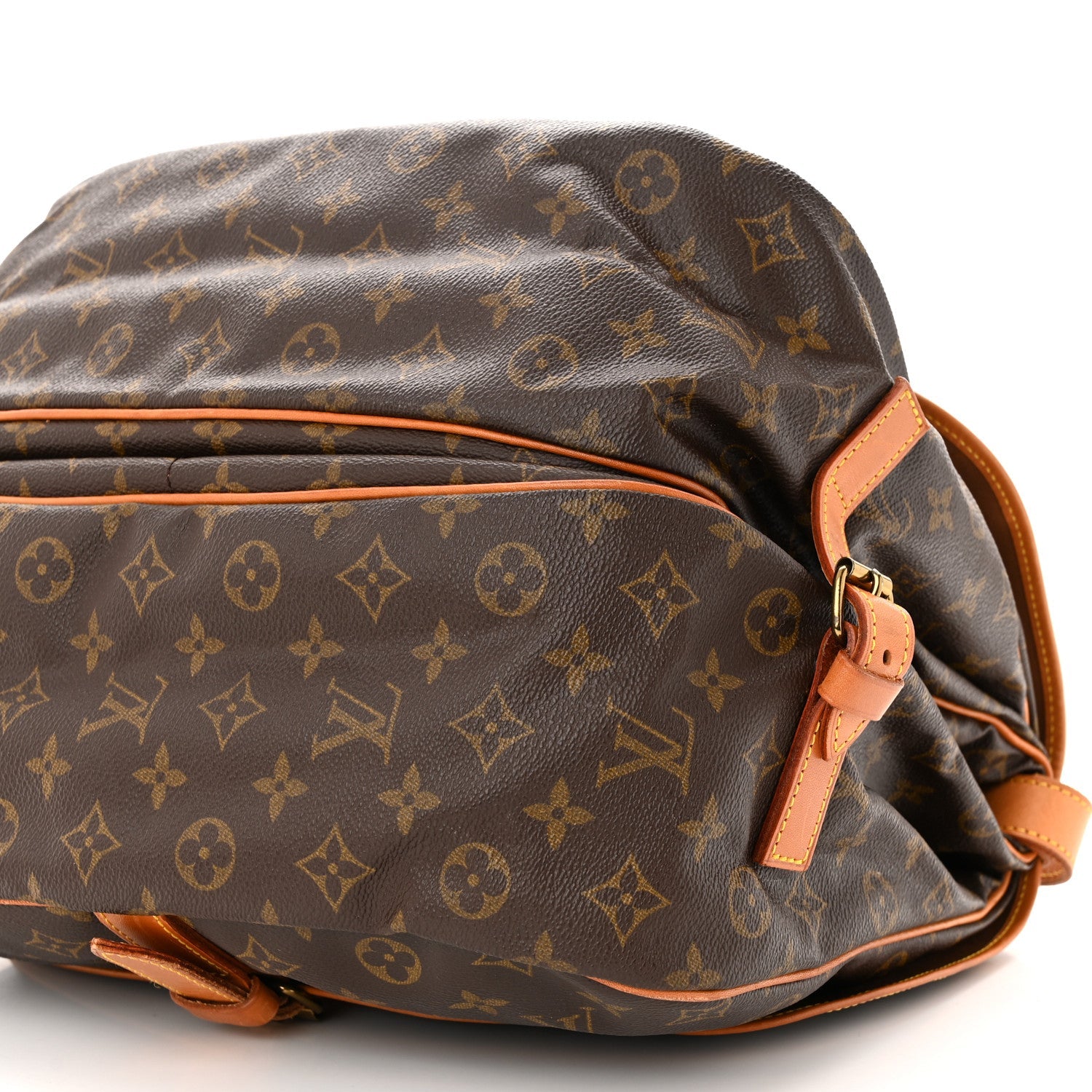 LOUIS VUITTON MONOGRAM SAUMUR 35 CROSSBODY BAG