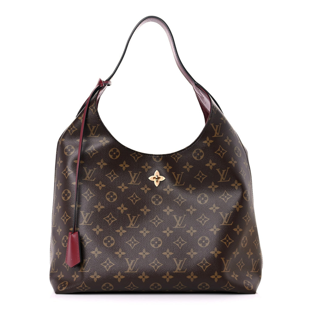 LOUIS VUITTON MONOGRAM FLOWER HOBO BAG