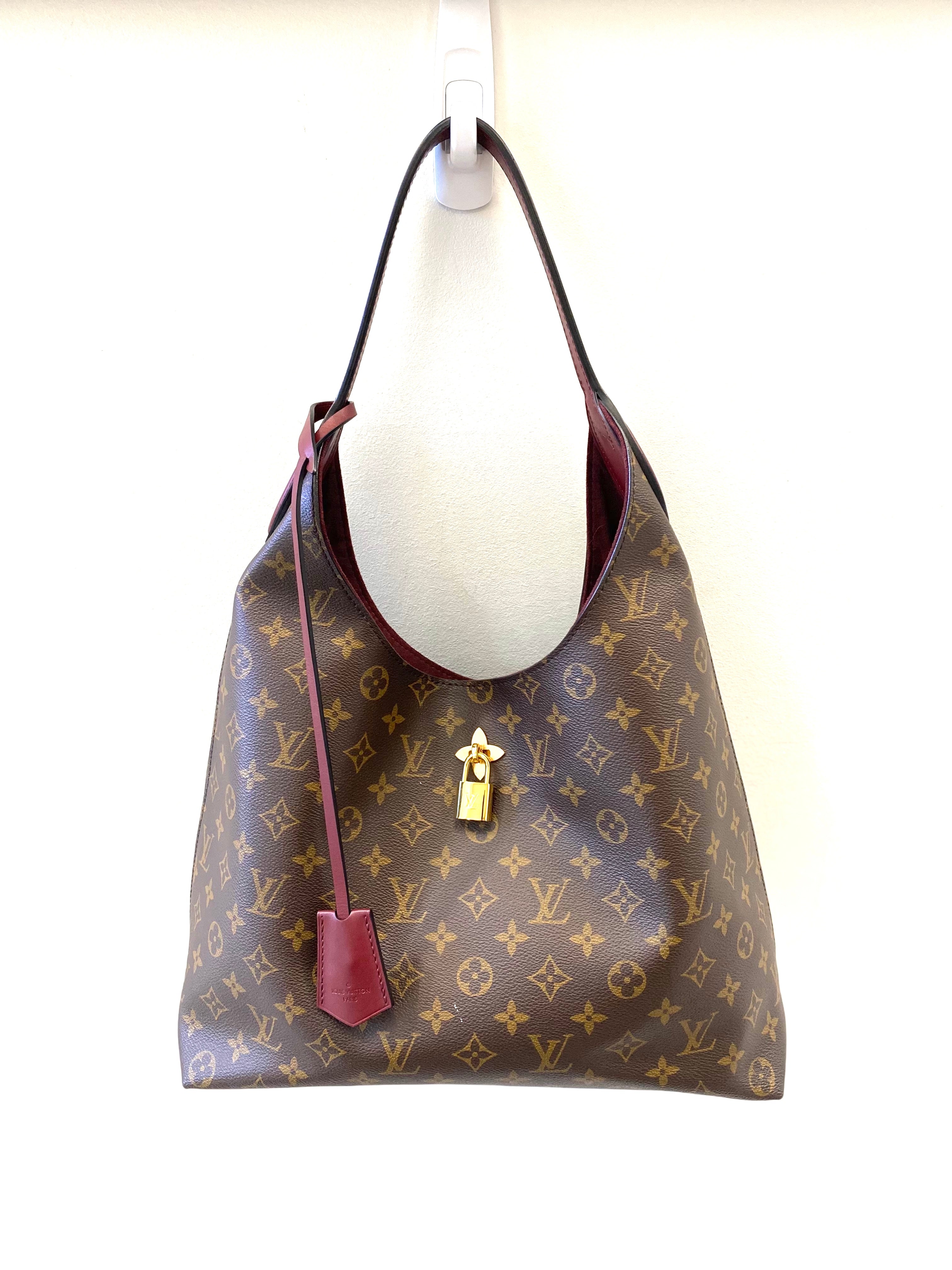 LOUIS VUITTON MONOGRAM FLOWER HOBO BAG