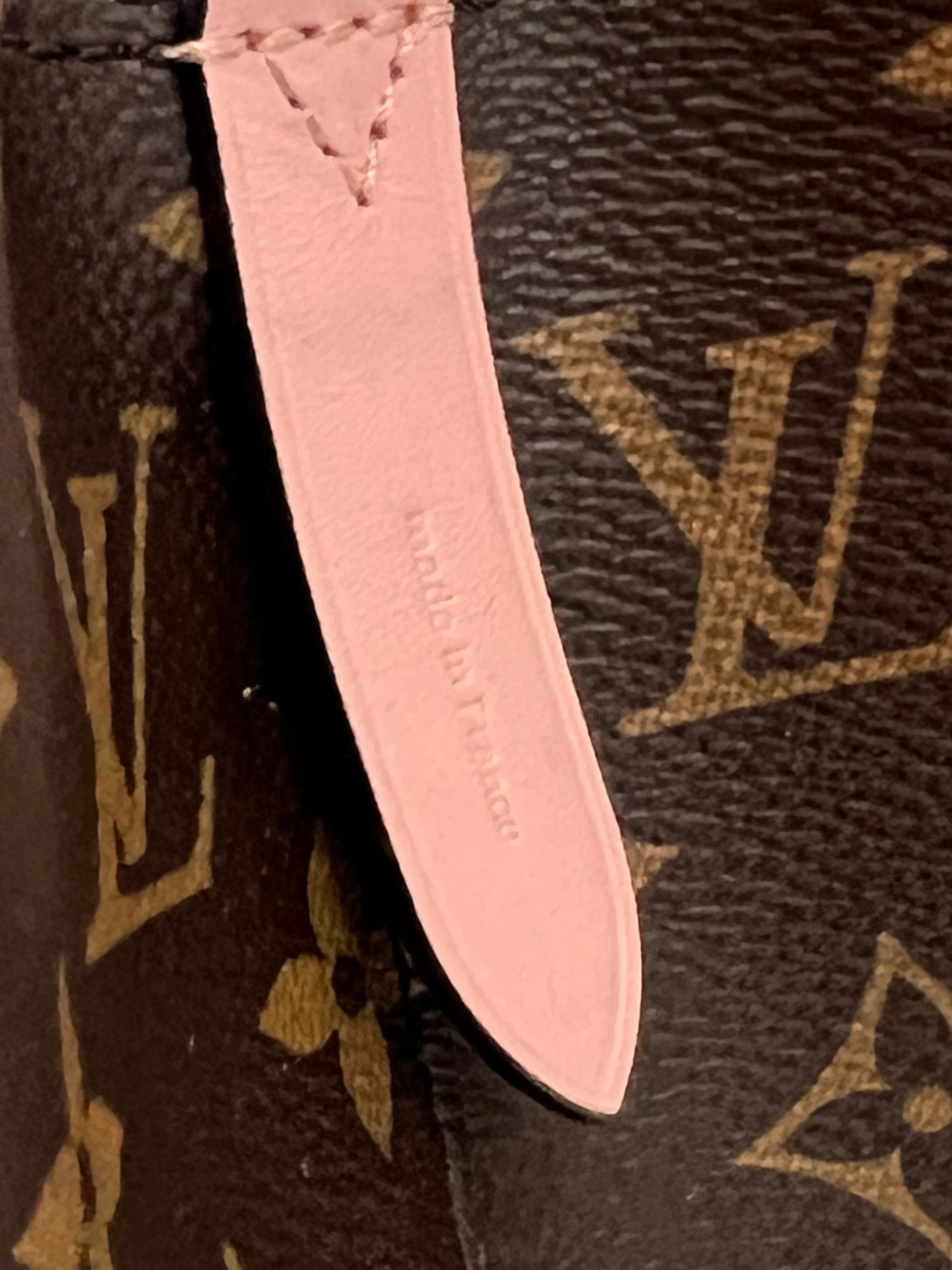 LOUIS VUITTON NÉONOÉ MONOGRAM BAG ROSE POUDRE