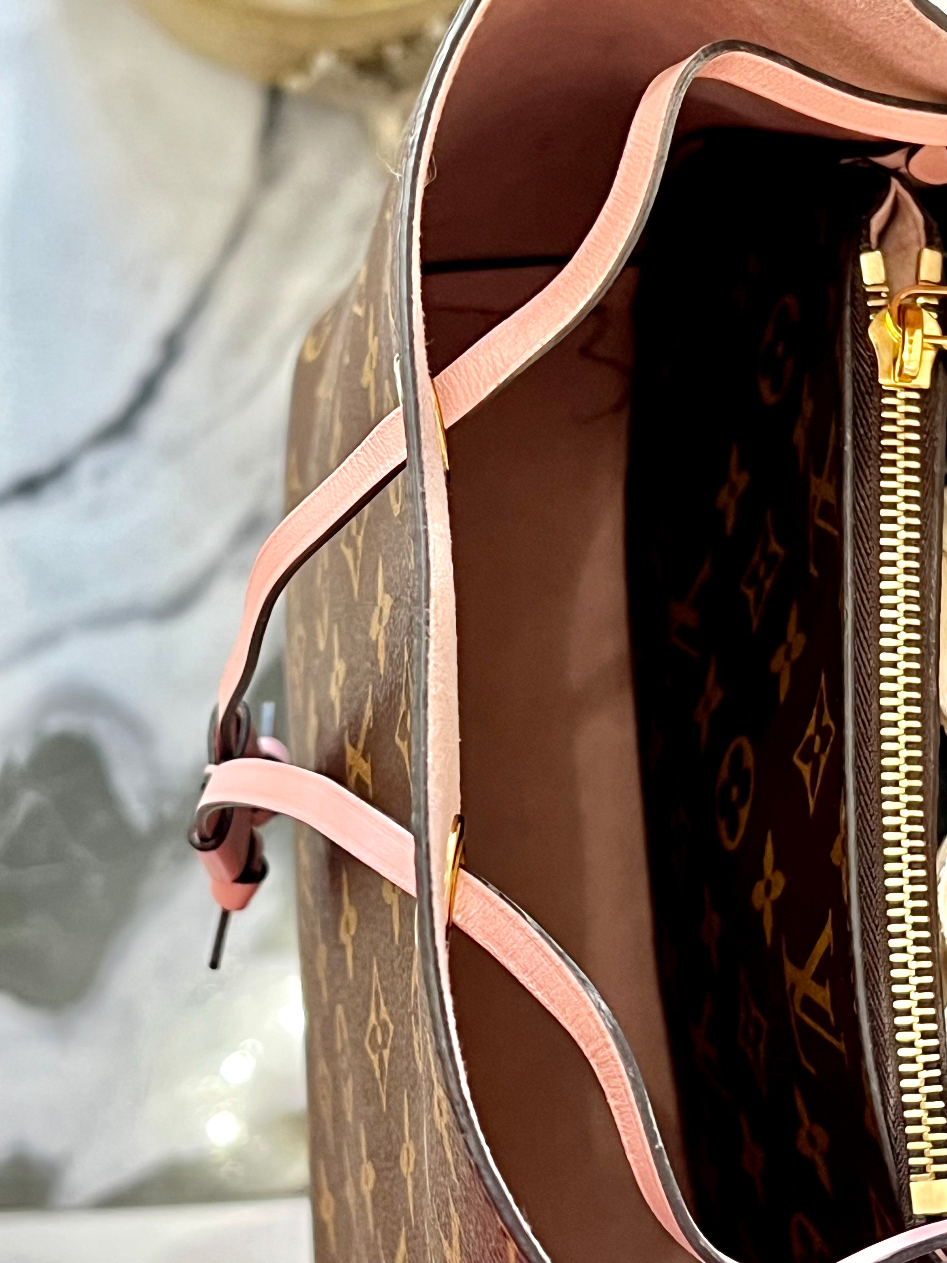 LOUIS VUITTON NÉONOÉ MONOGRAM BAG ROSE POUDRE