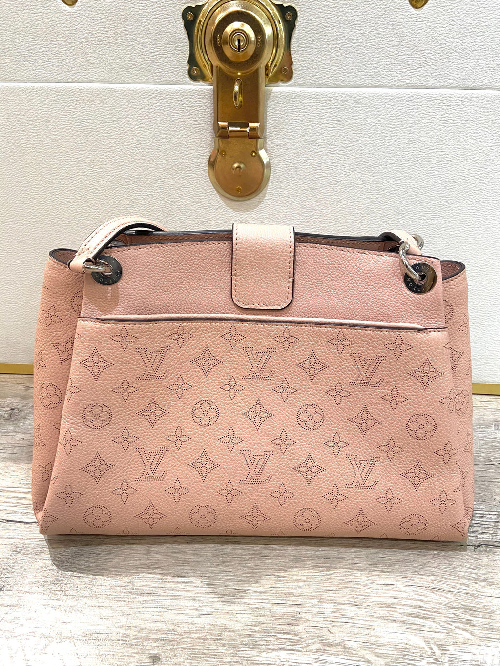 LOUIS VUITTON MONOGRAM SEVRES MAHINA CALFSKIN LEATHER