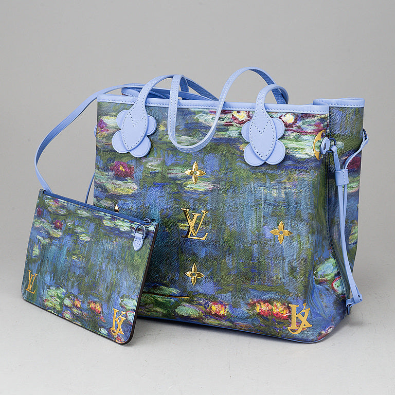 LOUIS VUITTON LIMITED EDITION MASTERS MONET NEVERFULL MM