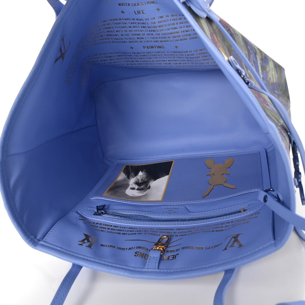 LOUIS VUITTON LIMITED EDITION MASTERS MONET NEVERFULL MM