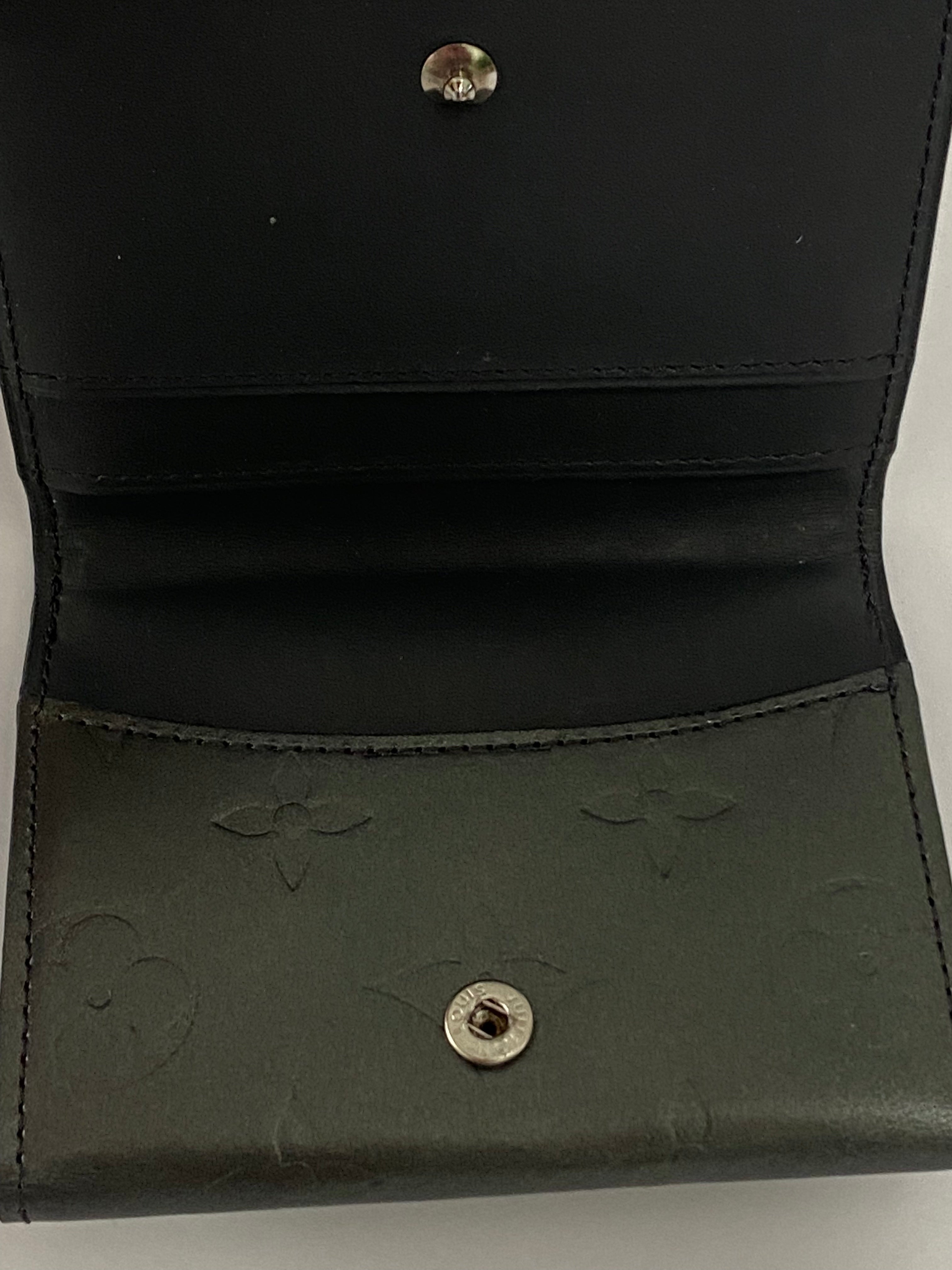 LOUIS VUITTON MONOGRAM MAT ELISE WALLET