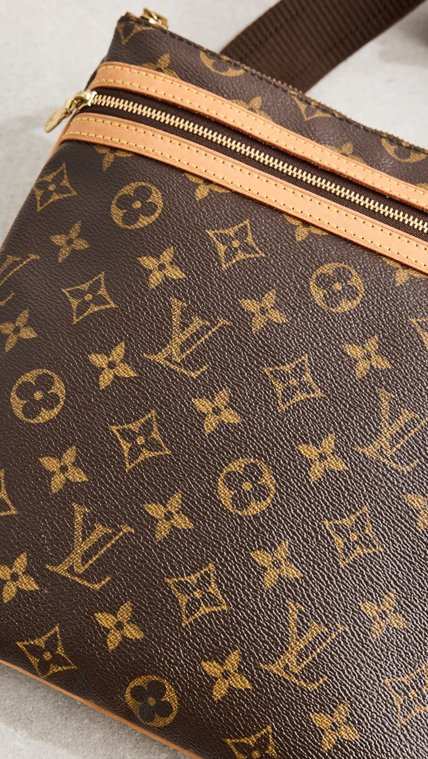 LOUIS VUITTON MONOGRAM BOSPHORE POCHETTE CROSSBODY