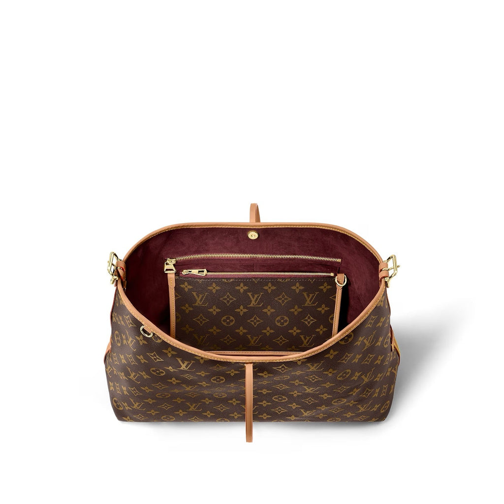 LOUIS VUITTON MONOGRAM CARRYALL MM BAG