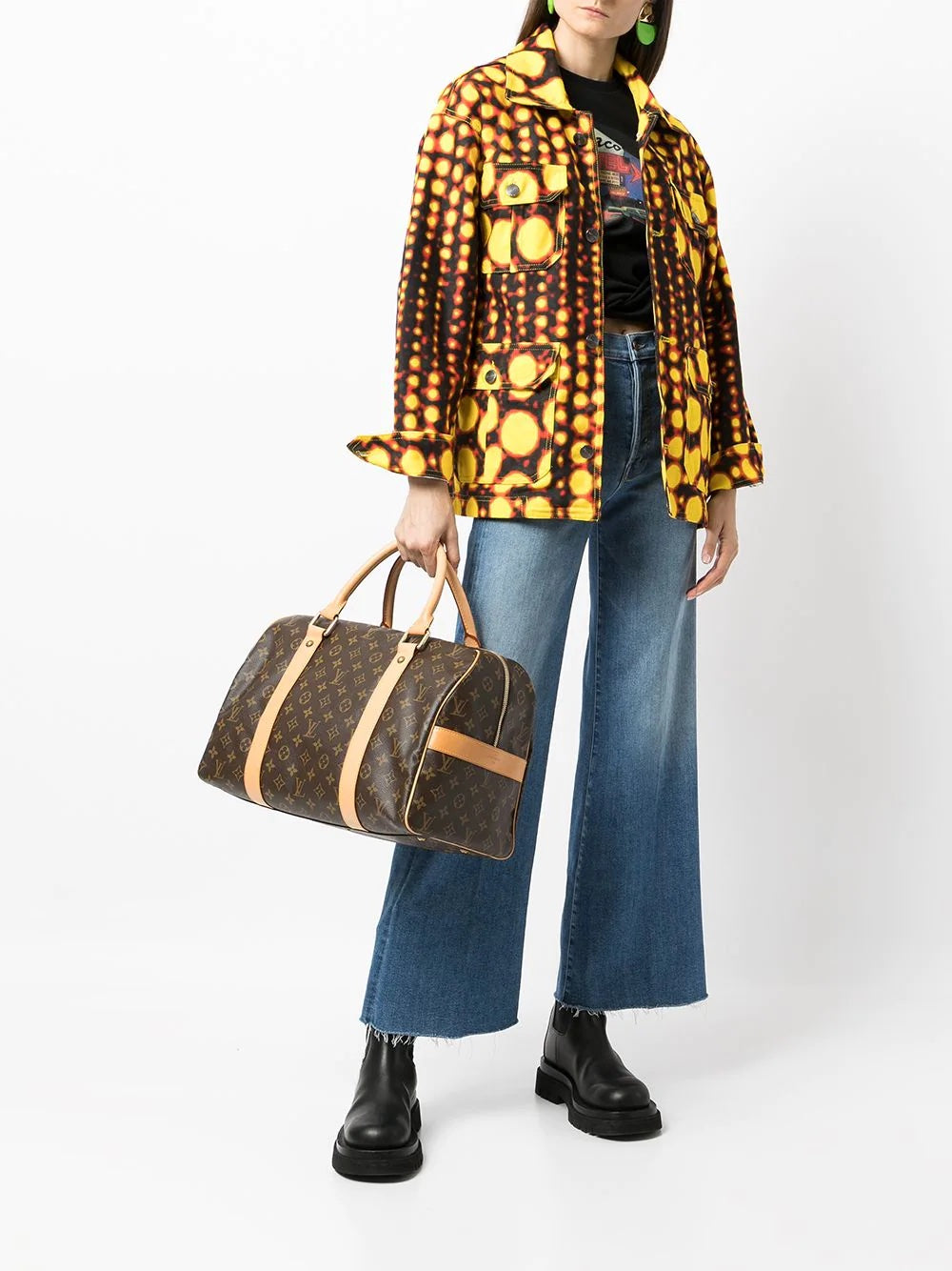 LOUIS VUITTON MONOGRAM CARRYALL TRAVEL BAG
