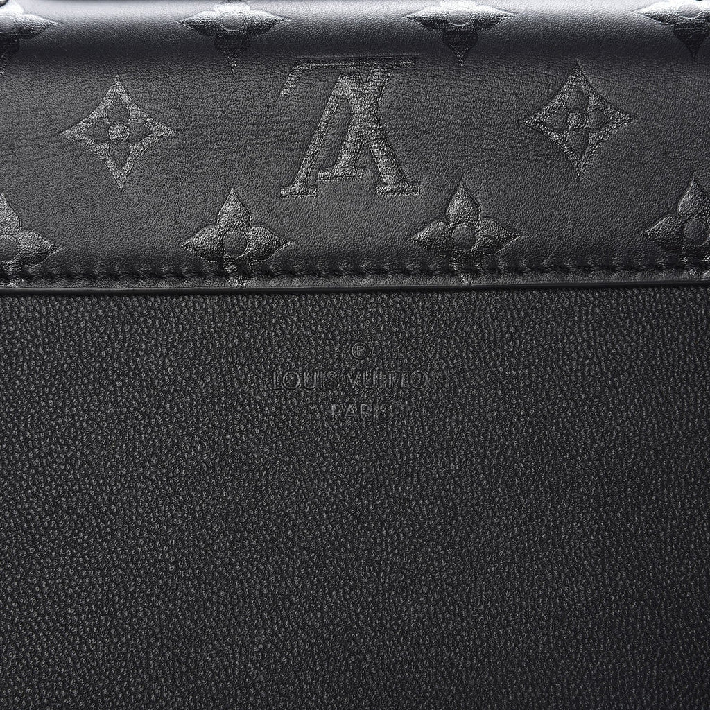 LOUIS VUITTON MONOGRAM CUIR PLUME ECUME VERY CHAIN BAG
