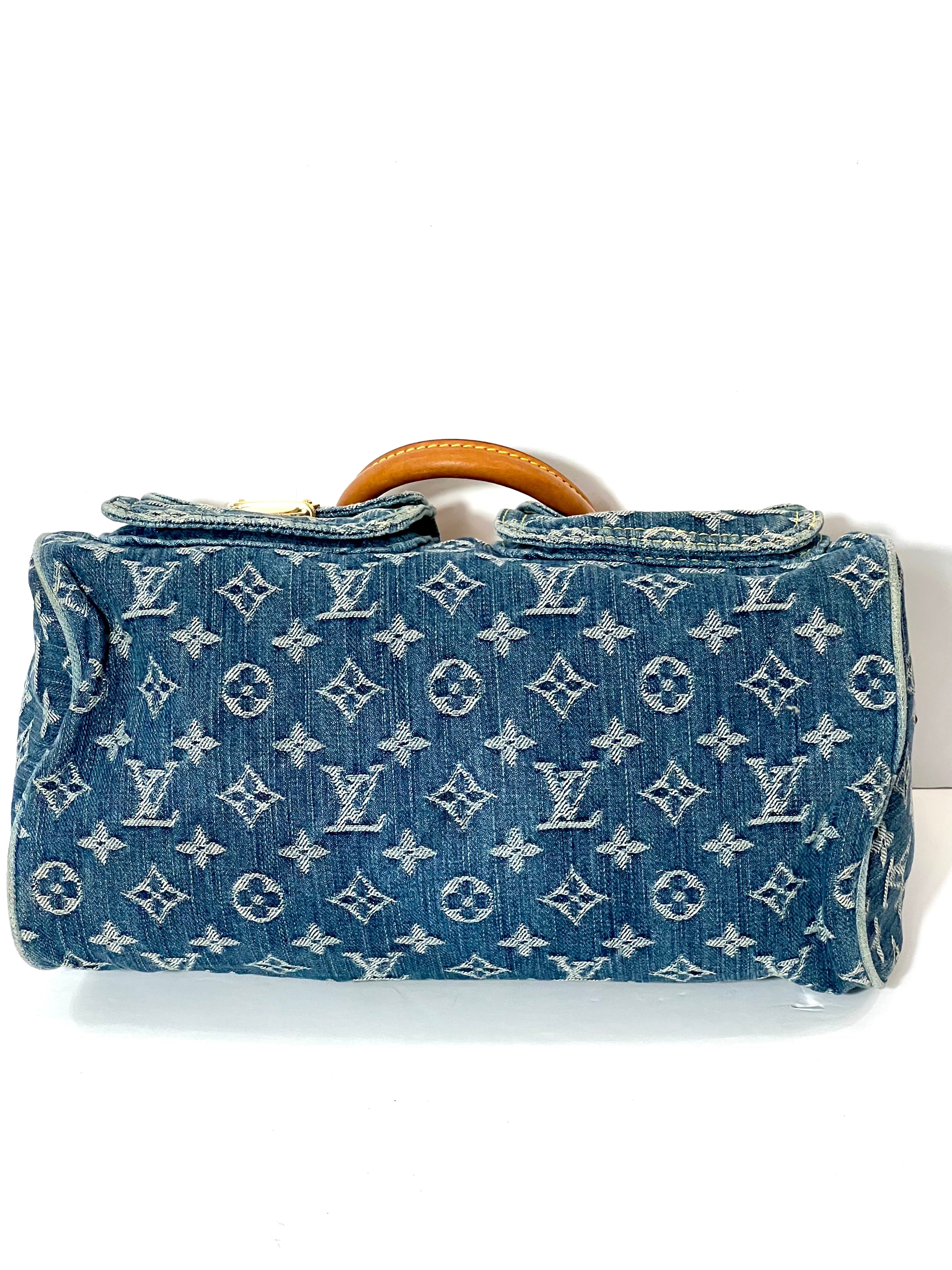 LOUIS VUITTON MONOGRAM DENIM NEO SPEEDY BAG