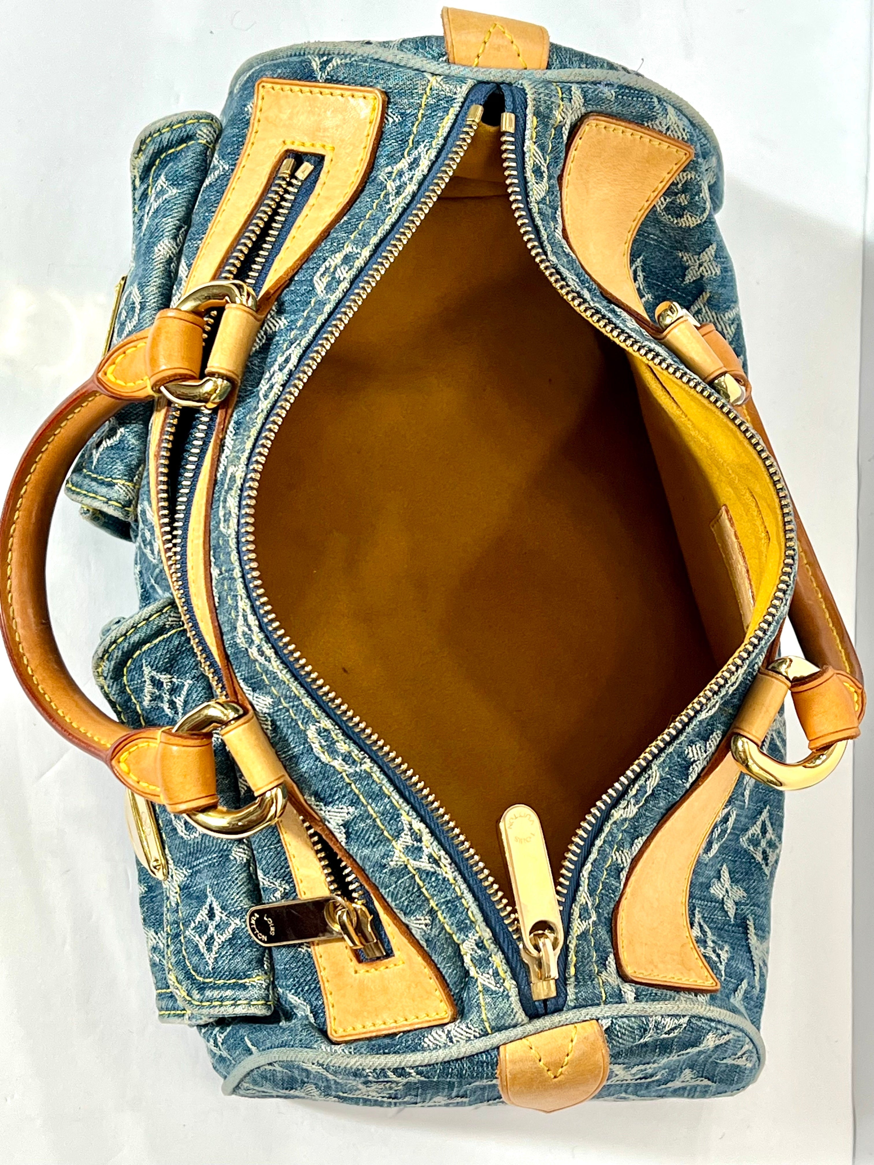 LOUIS VUITTON MONOGRAM DENIM NEO SPEEDY BAG