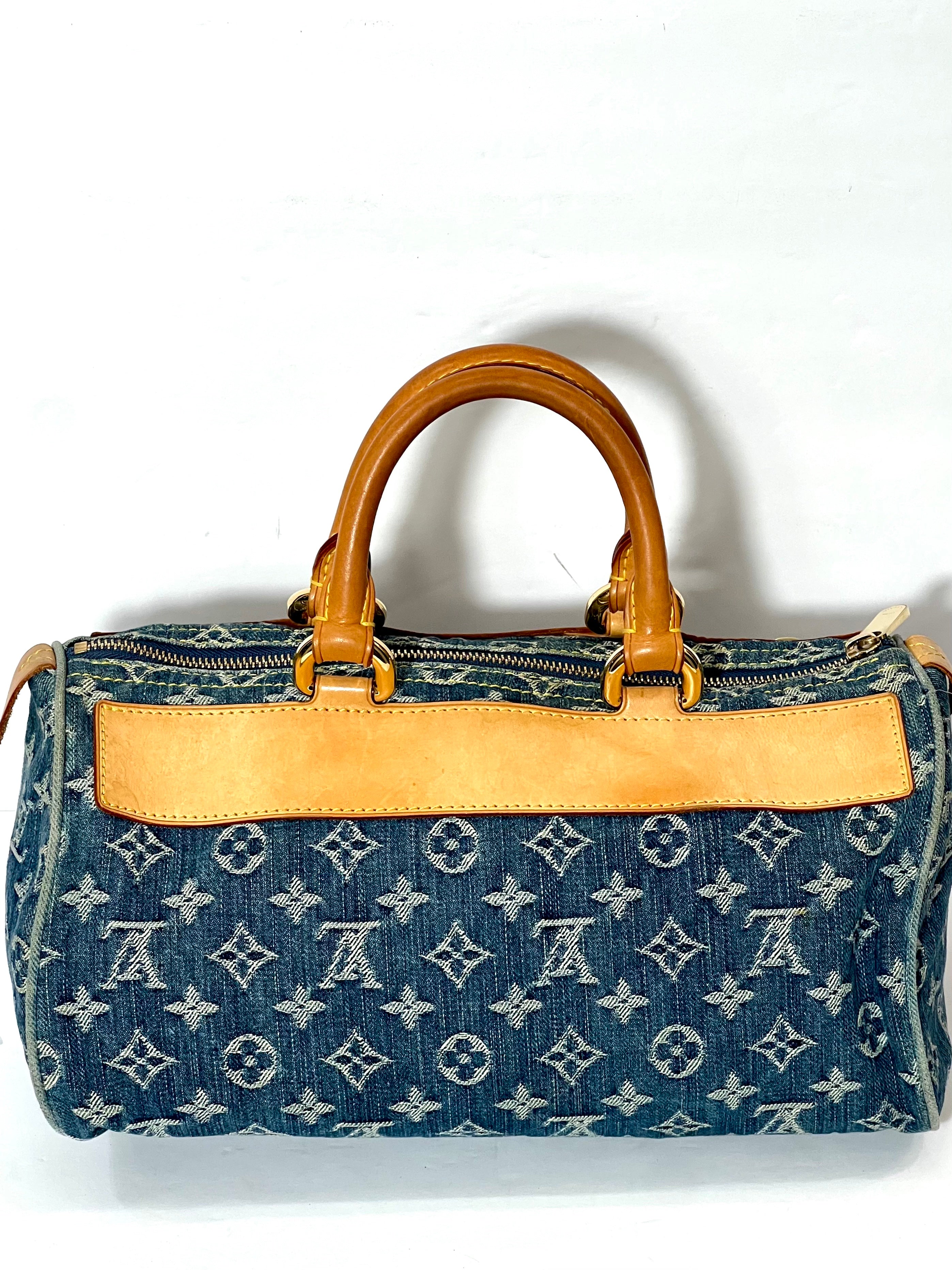LOUIS VUITTON MONOGRAM DENIM NEO SPEEDY BAG