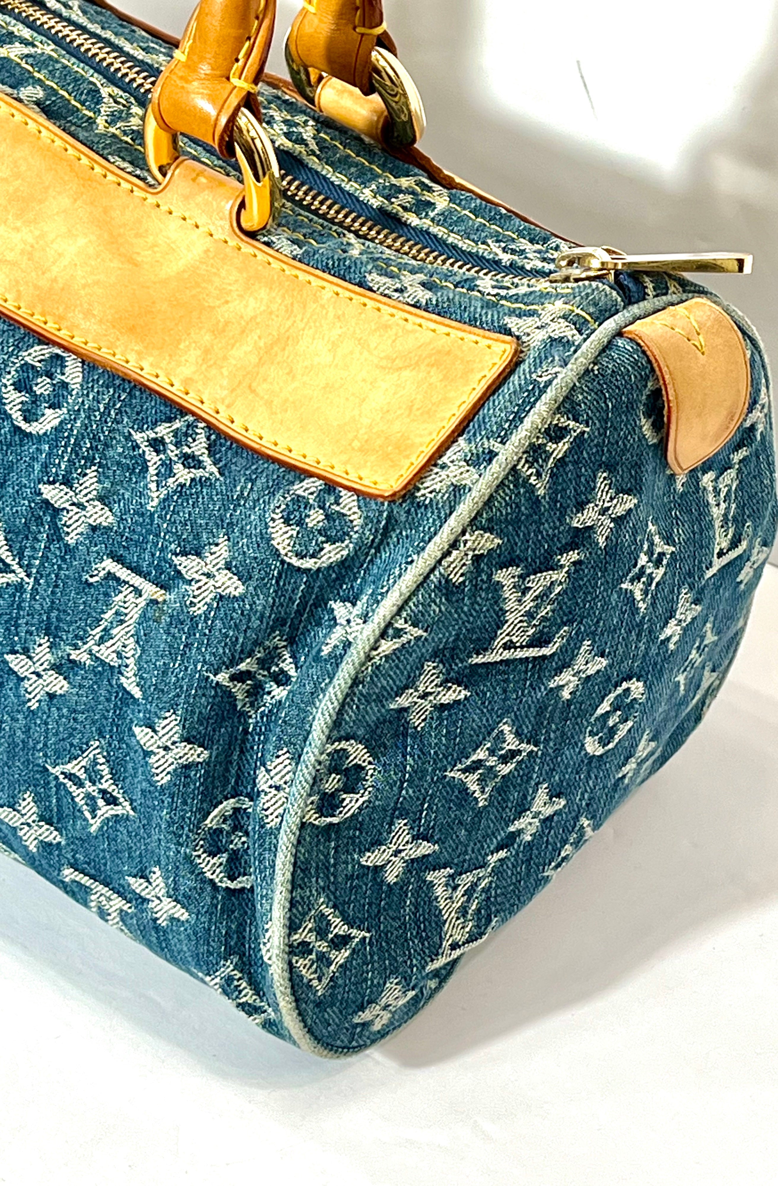 LOUIS VUITTON MONOGRAM DENIM NEO SPEEDY BAG