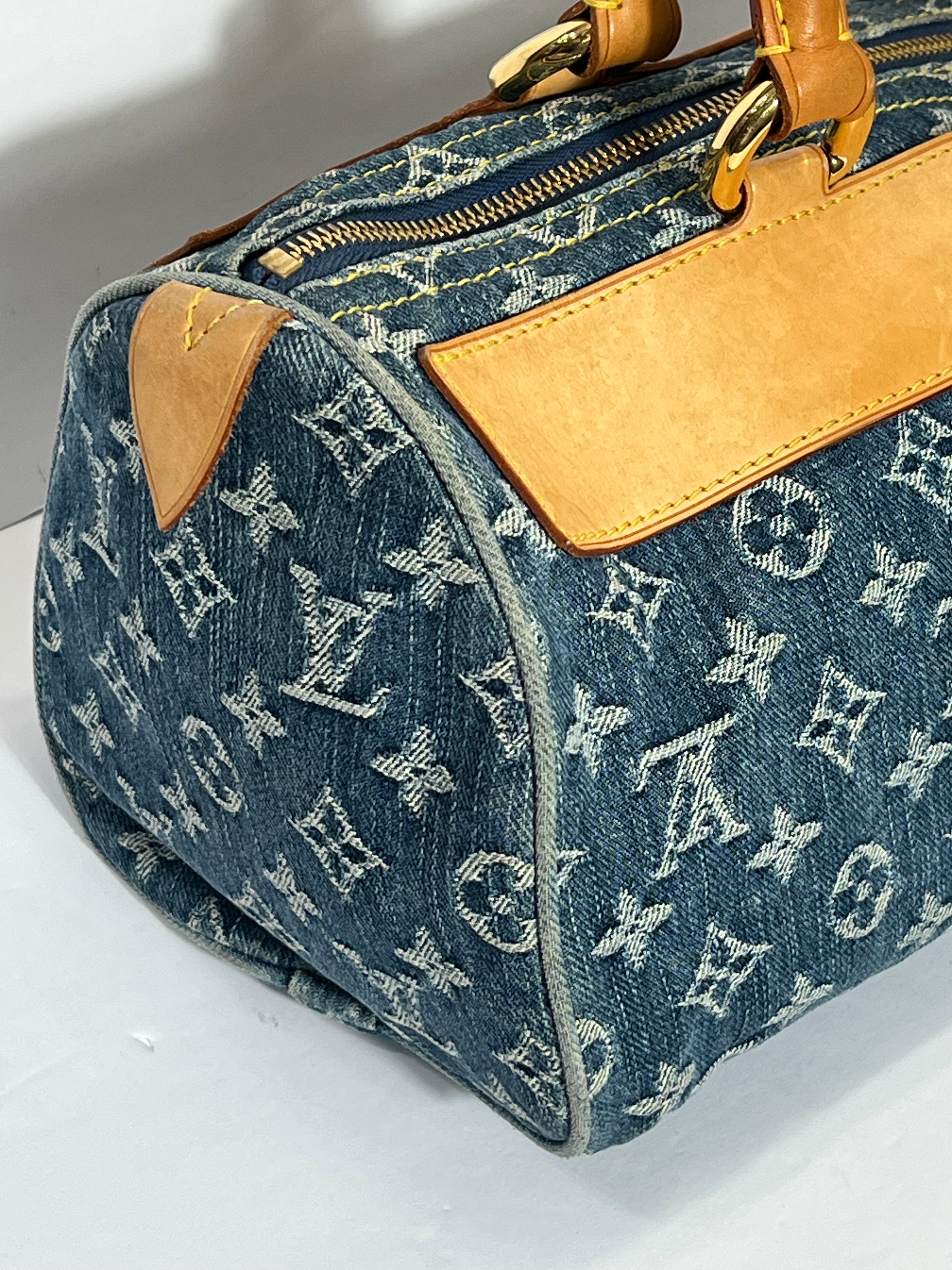 LOUIS VUITTON MONOGRAM DENIM NEO SPEEDY BAG