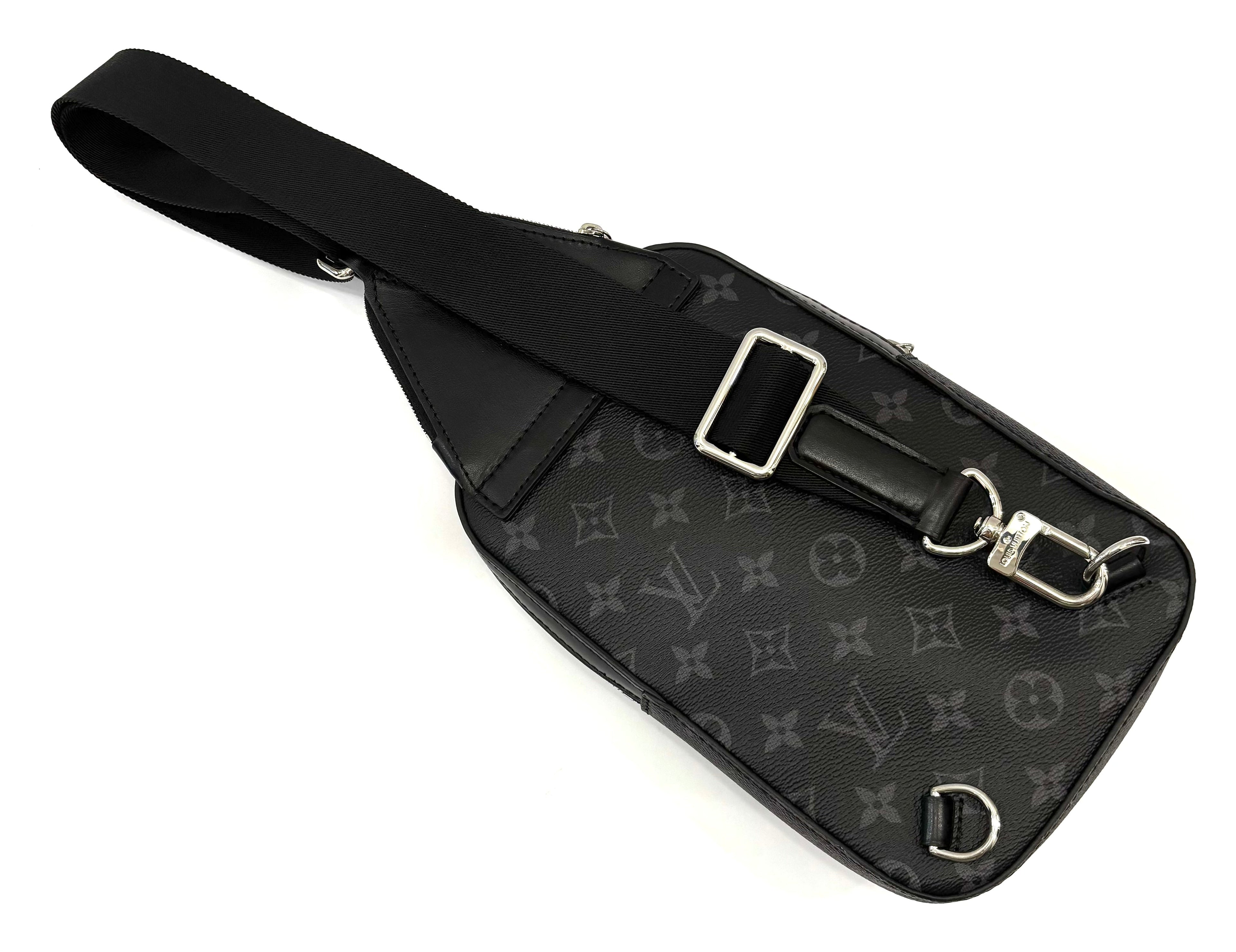 LOUIS VUITTON MONOGRAM ECLIPSE AVENUE SLINGBAG PM BAG