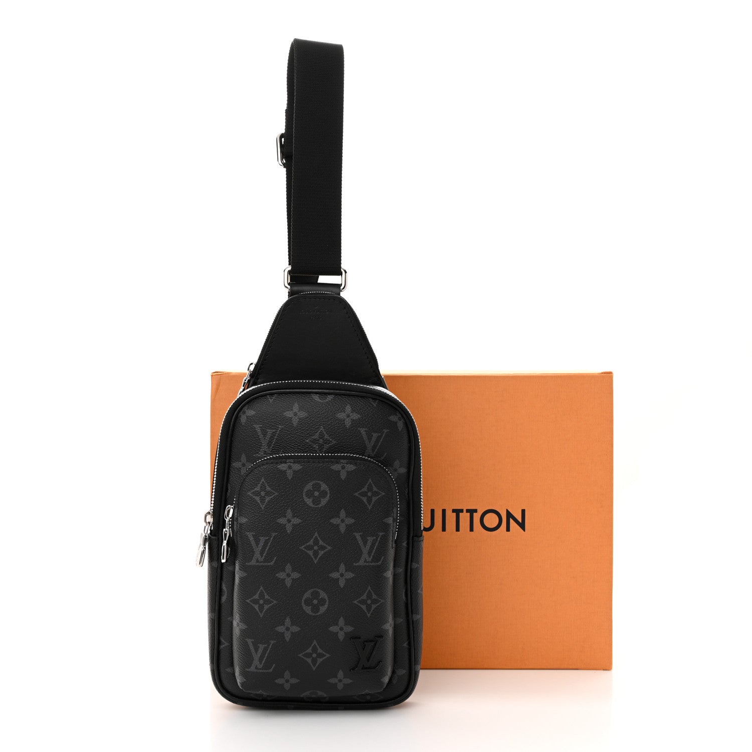 LOUIS VUITTON MONOGRAM ECLIPSE AVENUE SLINGBAG PM BAG