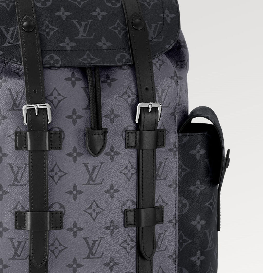 LOUIS VUITTON REVERSE MONOGRAM ECLIPSE CHRISTOPHER BACKPACK MM